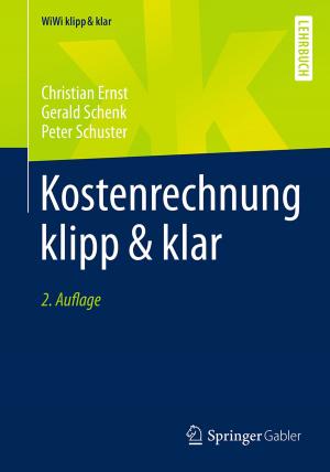 Cover of the book Kostenrechnung klipp & klar by Helmut V. Fuchs