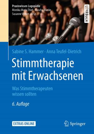 Cover of the book Stimmtherapie mit Erwachsenen by De-Yi Shang