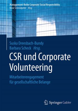 Cover of the book CSR und Corporate Volunteering by Leonie Lopp