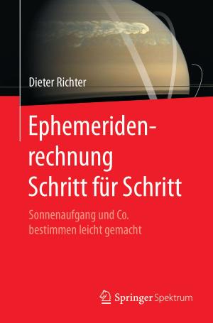 Cover of the book Ephemeridenrechnung Schritt für Schritt by Peter Hien, Simone Claudi-Böhm, Bernhard Böhm