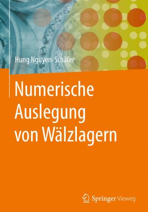 Cover of the book Numerische Auslegung von Wälzlagern by Julia Poncela Casasnovas