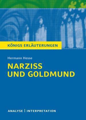 Book cover of Narziß und Goldmund. Königs Erläuterungen.