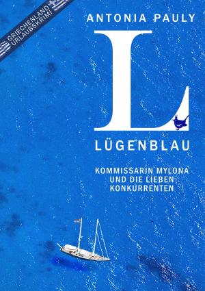 Book cover of Lügenblau