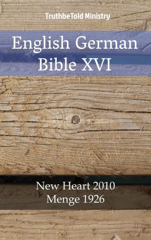 Cover of English German Bible XVI