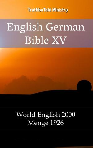 Cover of English German Bible XV