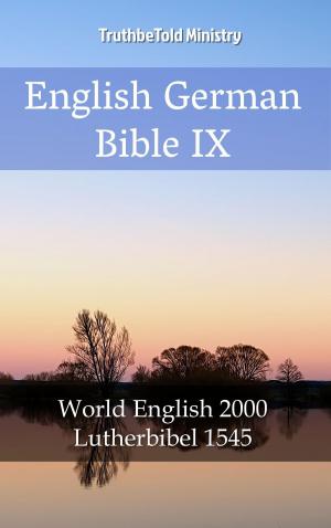 Cover of English German Bible IX