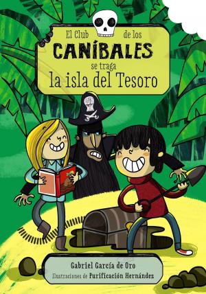 Cover of the book El Club de los Caníbales se traga la isla del Tesoro by Elizabeth Stewart