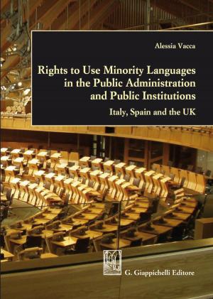 Cover of the book Rights to Use Minority Languages in the Public Administration and Public Institutions by David Benedetti, Miriam Del Pace, Denis De Sanctis