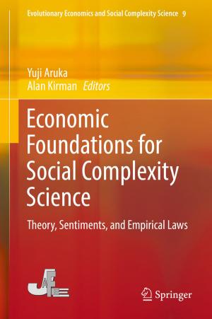 Cover of the book Economic Foundations for Social Complexity Science by Yar M. Mughal