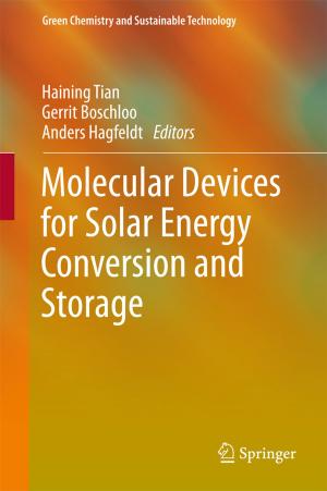 Cover of the book Molecular Devices for Solar Energy Conversion and Storage by Yi Zhu, Tianhong Pan