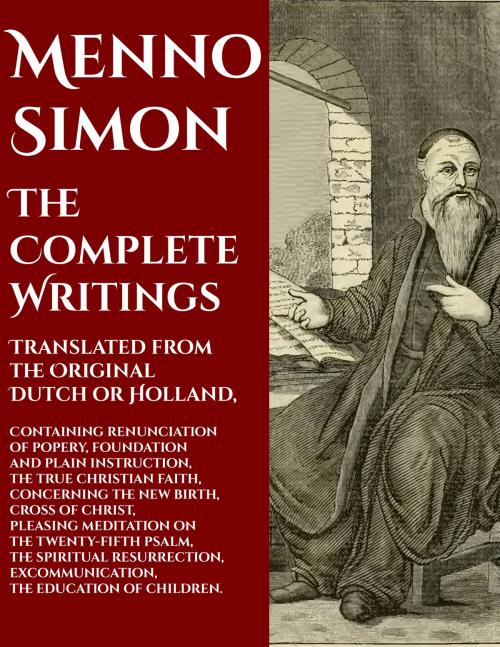 Cover of the book Menno Simon by Menno Simon, CrossReach Publications