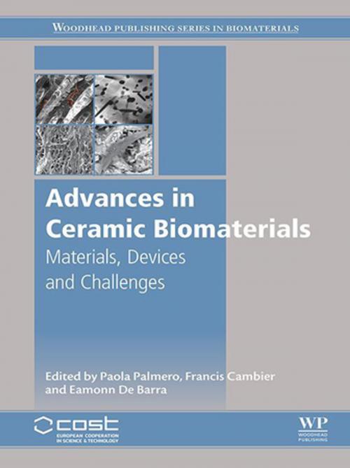 Cover of the book Advances in Ceramic Biomaterials by , Elsevier Science
