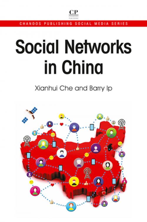 Cover of the book Social Networks in China by Barry Ip, Xianhui Che, Elsevier Science