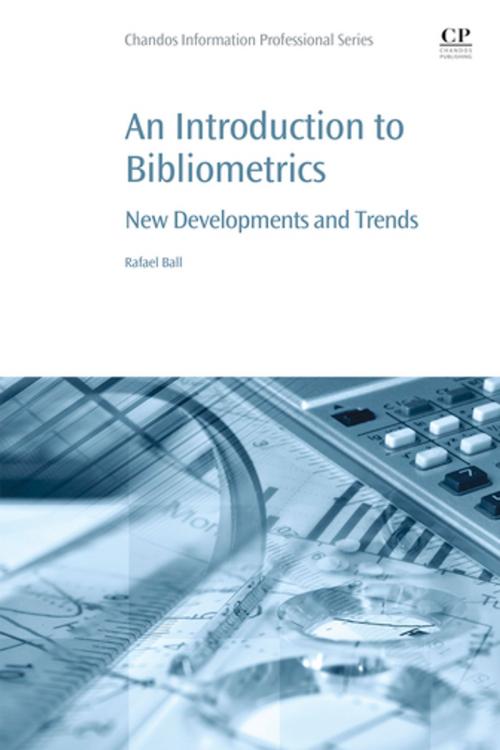 Cover of the book An Introduction to Bibliometrics by Rafael Ball, Elsevier Science