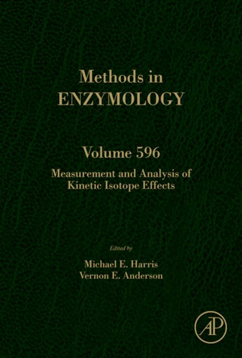 Cover of the book Measurement and Analysis of Kinetic Isotope Effects by Michael E. Harris, Vernon Anderson, Elsevier Science