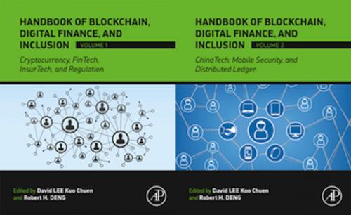 Cover of the book Handbook of Blockchain, Digital Finance, and Inclusion by Robert H. Deng, David LEE Kuo Chuen, Elsevier Science