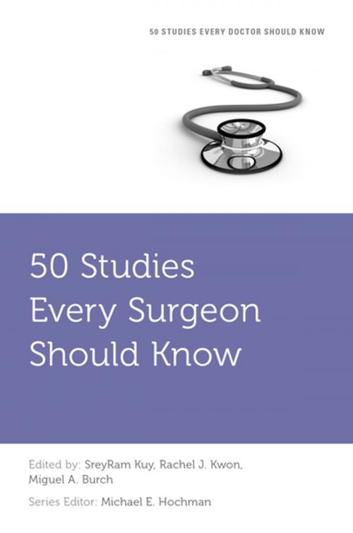 Cover of the book 50 Studies Every Surgeon Should Know by , Oxford University Press