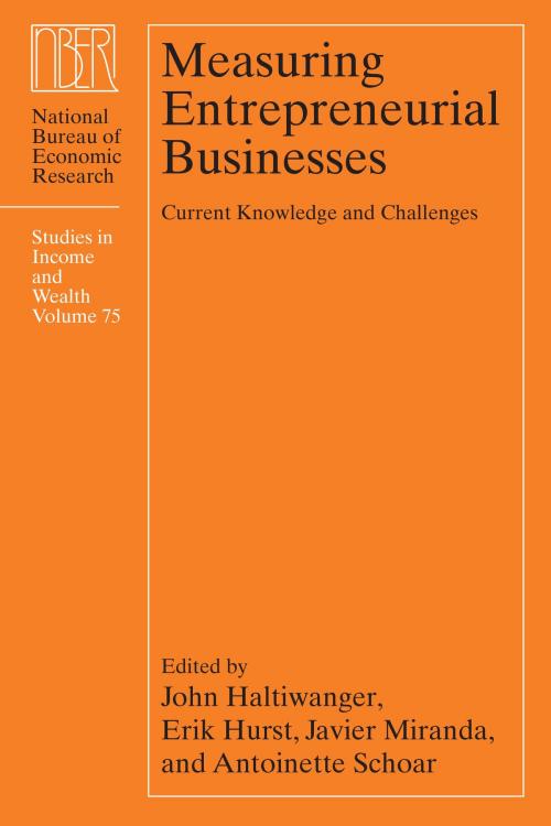 Cover of the book Measuring Entrepreneurial Businesses by , University of Chicago Press