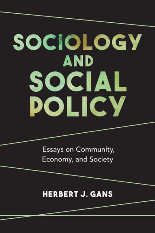 Cover of the book Sociology and Social Policy by Herbert J. Gans, Columbia University Press