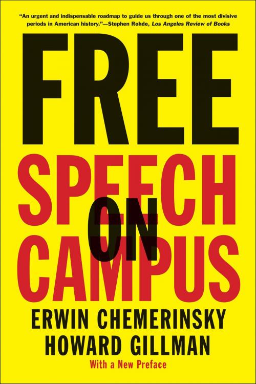 Cover of the book Free Speech on Campus by Erwin Chemerinsky, Howard Gillman, Yale University Press