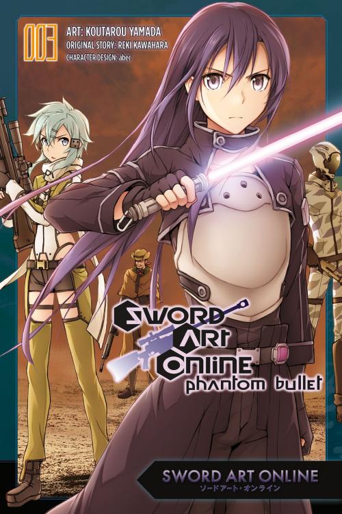 Cover of the book Sword Art Online: Phantom Bullet, Vol. 3 (manga) by Reki Kawahara, Koutarou Yamada, Yen Press