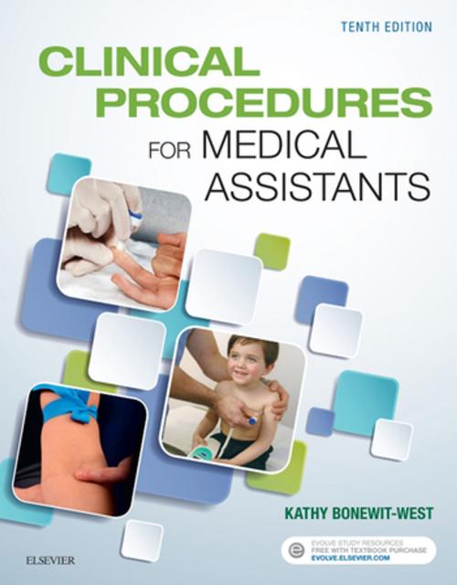 Cover of the book Clinical Procedures for Medical Assistants - E-Book by Kathy Bonewit-West, BS, MEd, Elsevier Health Sciences
