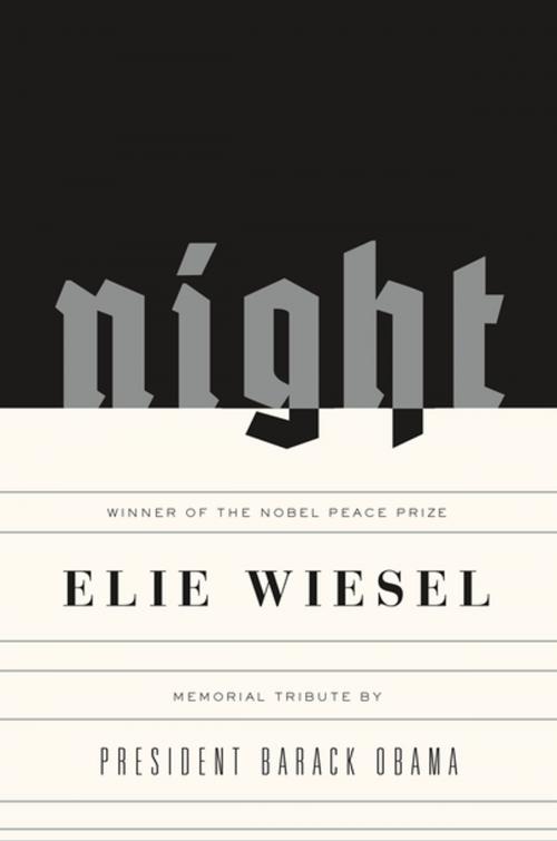 Cover of the book Night by Elisha Wiesel, Elie Wiesel, Barack Obama, Farrar, Straus and Giroux