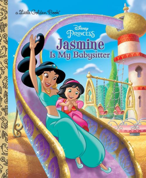 Cover of the book Jasmine Is My Babysitter (Disney Princess) by Apple Jordan, Random House Children's Books