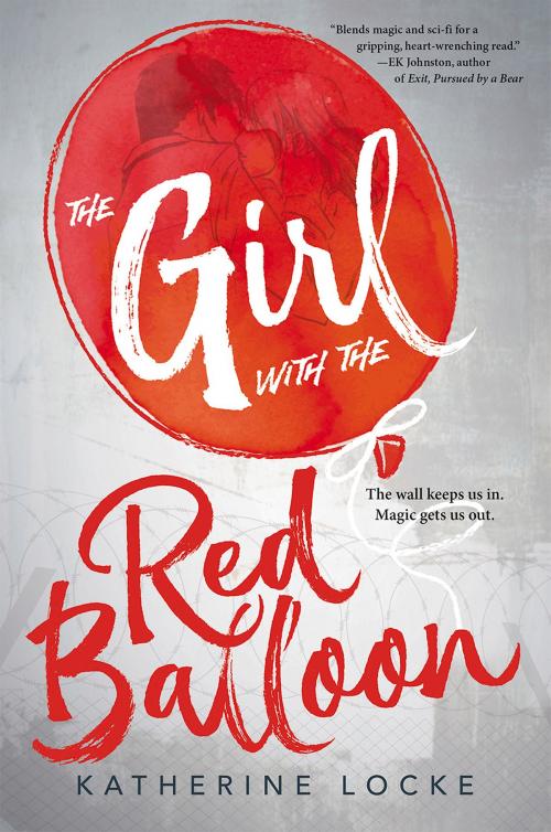 Cover of the book The Girl with the Red Balloon by Katherine Locke, Albert Whitman & Company
