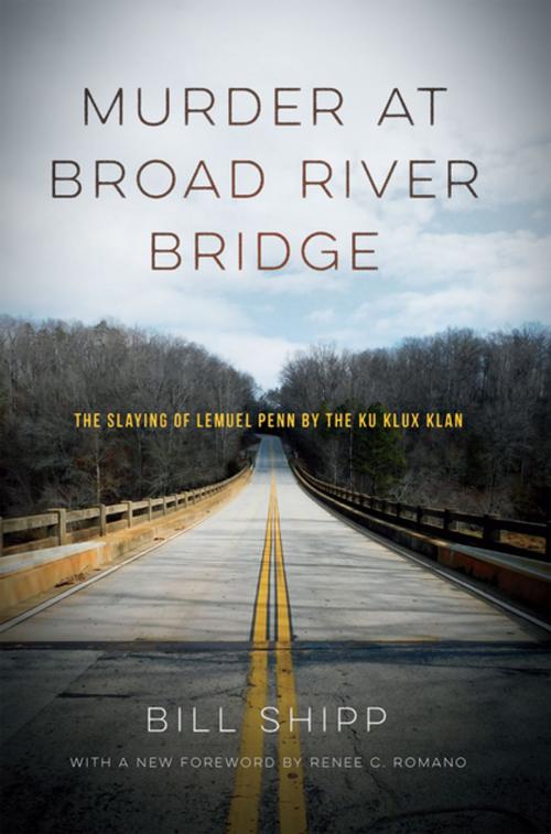 Cover of the book Murder at Broad River Bridge by Bill Shipp, University of Georgia Press