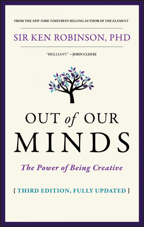 Cover of the book Out of Our Minds by Ken Robinson, Wiley