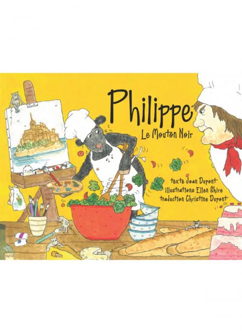 Cover of the book Philippe Le Mouton Noir by Joan Dupont, author, and Ellen Shire, illustrator, Christine Dupont, translator, Filsinger & Company Ltd.