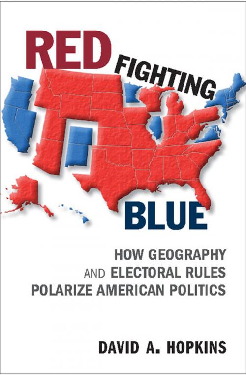 Cover of the book Red Fighting Blue by David A. Hopkins, Cambridge University Press