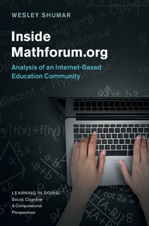 Cover of the book Inside Mathforum.org by Wesley Shumar, Cambridge University Press
