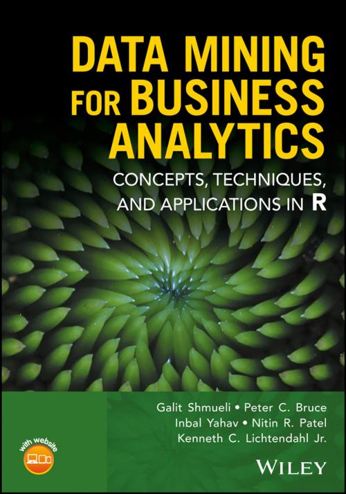 Cover of the book Data Mining for Business Analytics by Galit Shmueli, Peter C. Bruce, Inbal Yahav, Nitin R. Patel, Kenneth C. Lichtendahl Jr., Wiley