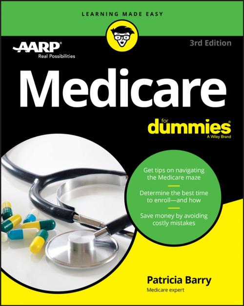 Cover of the book Medicare For Dummies by Patricia Barry, Wiley