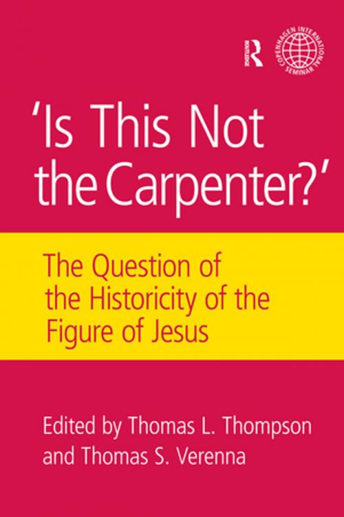 Cover of the book Is This Not The Carpenter? by , Taylor and Francis