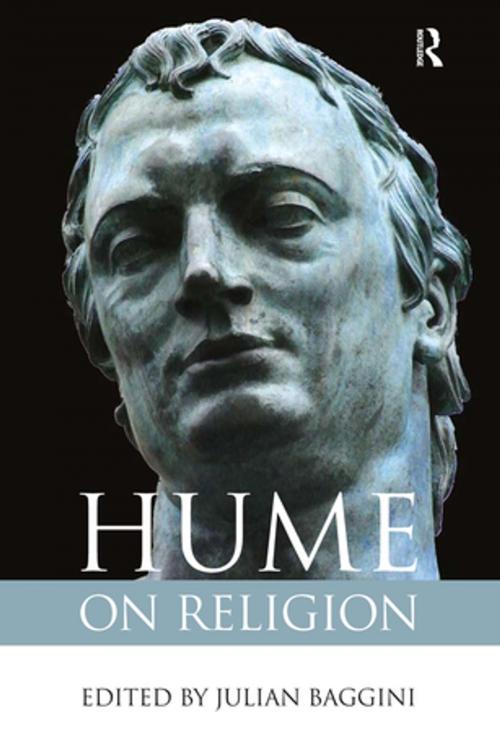 Cover of the book Hume on Religion by Julian Baggini, Taylor and Francis