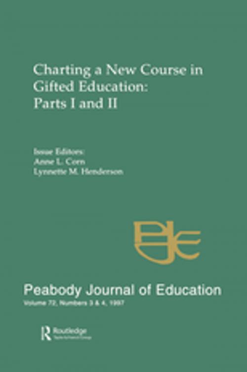 Cover of the book Charting A New Course in Gifted Education by , Taylor and Francis