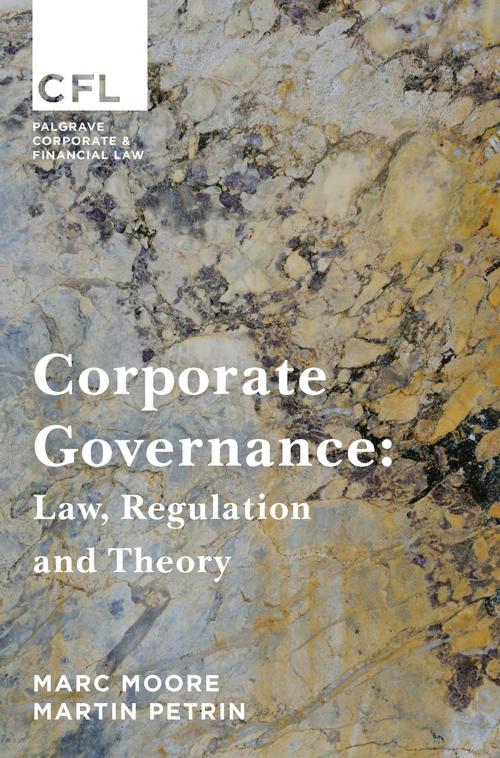 Cover of the book Corporate Governance by Marc Moore, Martin Petrin, Macmillan Education UK