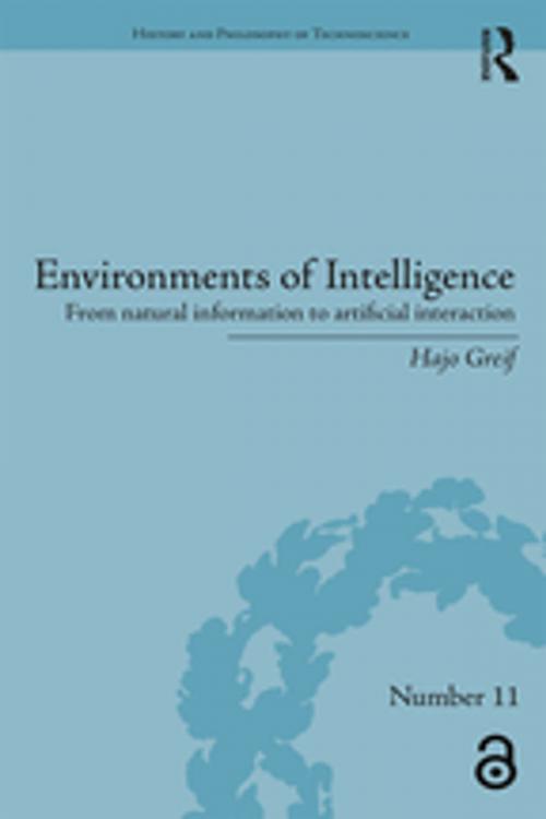 Cover of the book Environments of Intelligence by Hajo Greif, Taylor and Francis