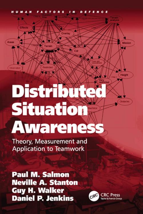 Cover of the book Distributed Situation Awareness by Paul M. Salmon, Neville A. Stanton, Daniel P. Jenkins, CRC Press