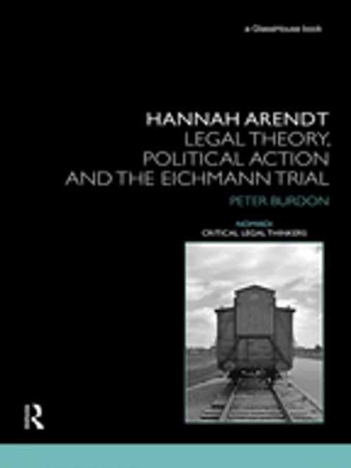 Cover of the book Hannah Arendt by Peter Burdon, Taylor and Francis