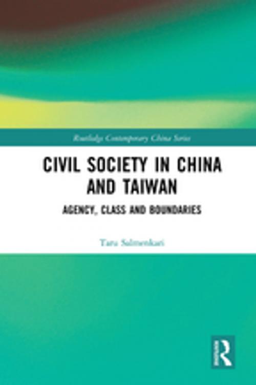 Cover of the book Civil Society in China and Taiwan by Taru Salmenkari, Taylor and Francis