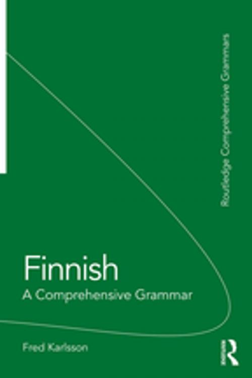 Cover of the book Finnish by Fred Karlsson, Taylor and Francis
