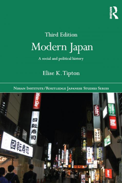 Cover of the book Modern Japan by Elise K. Tipton, Taylor and Francis