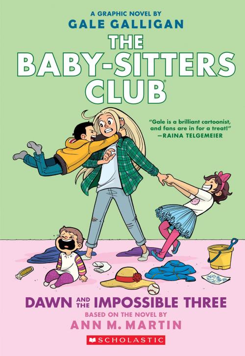 Cover of the book Dawn and the Impossible Three (The Baby-sitters Club Graphix #5) by Ann M. Martin, Scholastic Inc.