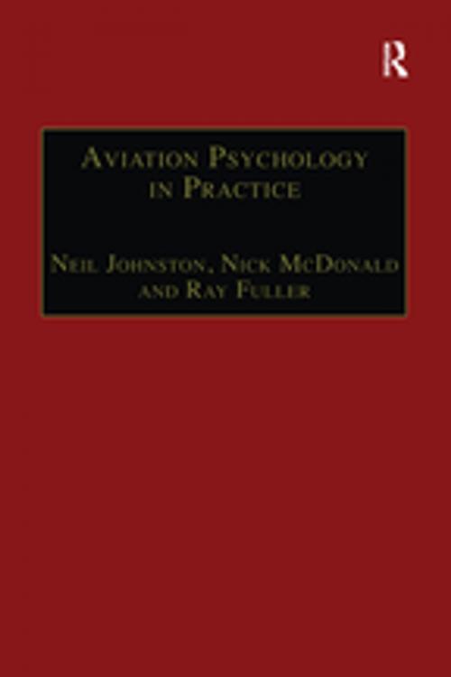 Cover of the book Aviation Psychology in Practice by Neil Johnston, Nick McDonald, CRC Press