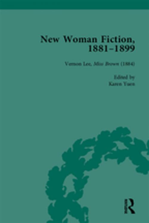 Cover of the book New Woman Fiction, 1881-1899, Part I Vol 2 by Alexandra Warwick, Carolyn W de la L Oulton, Karen Yuen, Brenda Ayres, Taylor and Francis