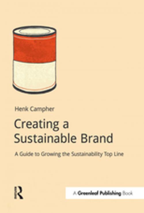 Cover of the book Creating a Sustainable Brand by Henk Campher, Taylor and Francis